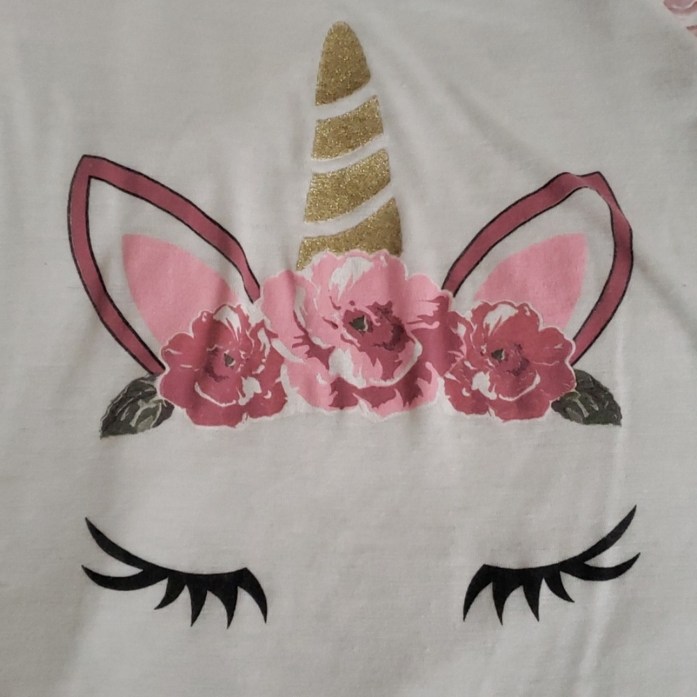 Floral unicorn shirt